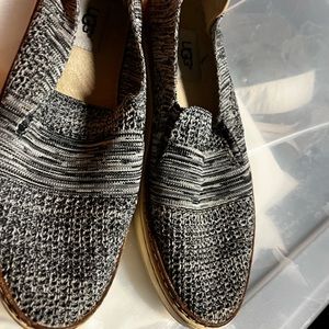 Ugg Sammy marbled grey slip on sneakers